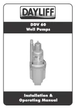 Preview for 1 page of DAYLIFF DDV 60 Installation & Operating Manual