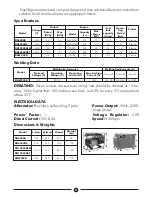 Preview for 5 page of DAYLIFF DG 6000D Installation & Operating Manual