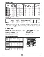 Предварительный просмотр 5 страницы DAYLIFF DG 950P Installation & Operating Manual