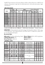 Preview for 5 page of DAYLIFF DG Series Installation & Operating Manual