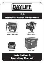 DAYLIFF DG1200E Installation & Operating Manual preview