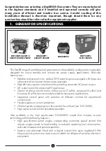 Preview for 4 page of DAYLIFF DG1200E Installation & Operating Manual