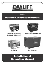 DAYLIFF DG3600D Installation & Operating Manual preview