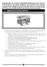 Preview for 4 page of DAYLIFF DGW 200P Installation & Operating Manual