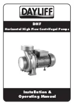 Предварительный просмотр 1 страницы DAYLIFF DHF Installation & Operating Manual