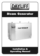 DAYLIFF DSTEAM90 Installation & Operating Manual preview