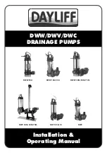 Preview for 1 page of DAYLIFF DWW Series Installation & Operating Manual