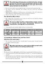 Предварительный просмотр 10 страницы DAYLIFF SPS-190 Installation & Operating Manual