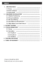 Предварительный просмотр 3 страницы DAYLIFF SUNFLO-S 150 Installation & Operating Manual