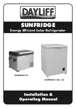 DAYLIFF SUNFRIDGE 55 Installation & Operating Manual preview