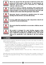 Preview for 8 page of DAYLIFF ULTRASUN UFS Installation & Operating Manual