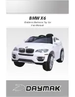 Daymak BMW X6 User Manual preview