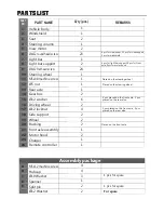 Preview for 3 page of Daymak Magic Owner'S Manual With Assembly Instructions