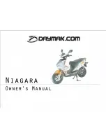 Daymak Niagara Owner'S Manual preview