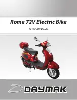 Daymak Rome 72V User Manual preview