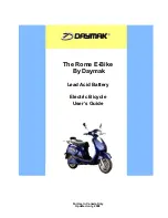 Preview for 1 page of Daymak The Rome E-Bike User Manual