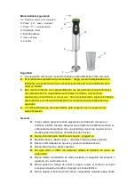 Предварительный просмотр 2 страницы DAYRON 26052 Manual