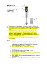 Предварительный просмотр 9 страницы DAYRON 26052 Manual