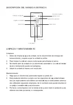 Preview for 7 page of DAYRON DAKOTA BLANCO 55W Manual