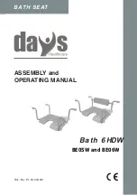 Days BE05W Assembly And Operating Manual предпросмотр