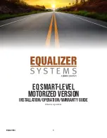 Days EQUALIZER SYSTEMS EQ Smart-Level Installation/Operation/Warranty Manual preview