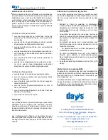 Preview for 29 page of Days Equinox TR User Manual