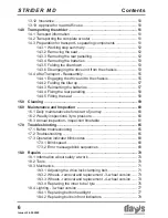 Preview for 6 page of Days Strider MD 3 Operating Manual