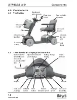 Preview for 14 page of Days Strider MD 3 Operating Manual