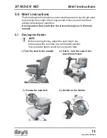 Preview for 15 page of Days Strider MD 3 Operating Manual