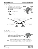 Preview for 40 page of Days Strider MD 3 Operating Manual