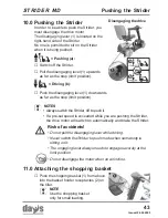 Preview for 43 page of Days Strider MD 3 Operating Manual