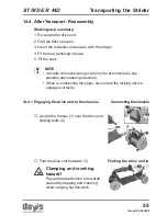 Предварительный просмотр 55 страницы Days Strider MD 4 Operating Manual