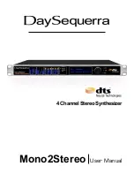 DaySequerra Mono2Stereo User Manual preview