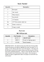 Предварительный просмотр 3 страницы DayStar KG09104BK Instruction Sheet