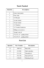 Предварительный просмотр 3 страницы DayStar KJ04520BK Installation Instructions Manual