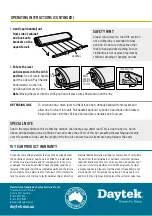 Preview for 4 page of DAYTEK 4 LINE Product Manual