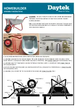 Preview for 1 page of DAYTEK HOMEBUILDER Assembly Instructions