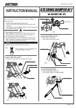 Daytona 37582 Instruction Manual preview