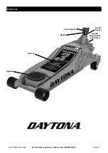 Preview for 5 page of Daytona 56643-Blue Owner'S Manual & Safety Instructions