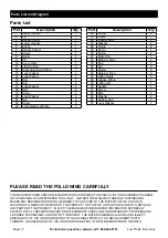 Preview for 10 page of Daytona 56643 Owner'S Manual & Safety Instructions