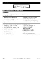 Preview for 2 page of Daytona 57745 Owner'S Manual & Safety Instructions