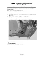 Предварительный просмотр 14 страницы Daytona ANIMA 150FDX Owner'S Manual