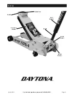 Предварительный просмотр 5 страницы Daytona DJ3000 Owner'S Manual & Safety Instructions