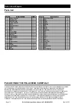 Preview for 10 page of Daytona DS300SB Owner'S Manual & Safety Instructions