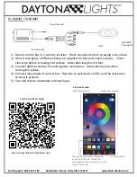 Preview for 1 page of Daytona LIGHTS DL-RGB4KT Quick Start Manual