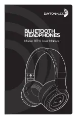 DaytonAudio BTH1 User Manual предпросмотр