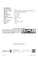 Preview for 4 page of DaytonAudio BTR02 User Manual