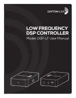 Предварительный просмотр 1 страницы DaytonAudio DSP-LF User Manual