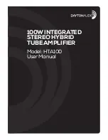 Preview for 1 page of DaytonAudio HTA100 User Manual