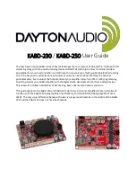 Preview for 1 page of DaytonAudio KABD Series User Manual